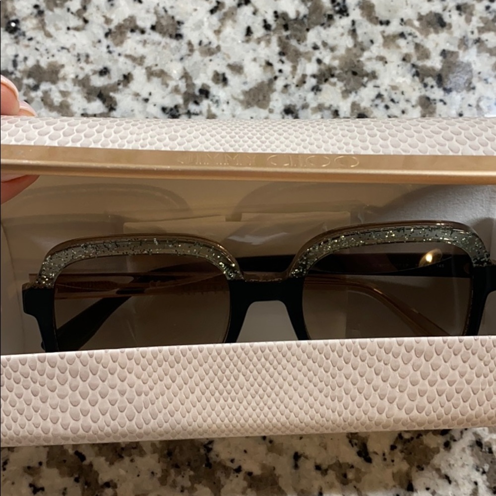 Jimmy Choo Sunglasses w/ Case - Picture 5 of 5